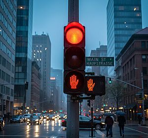 Rote Ampel